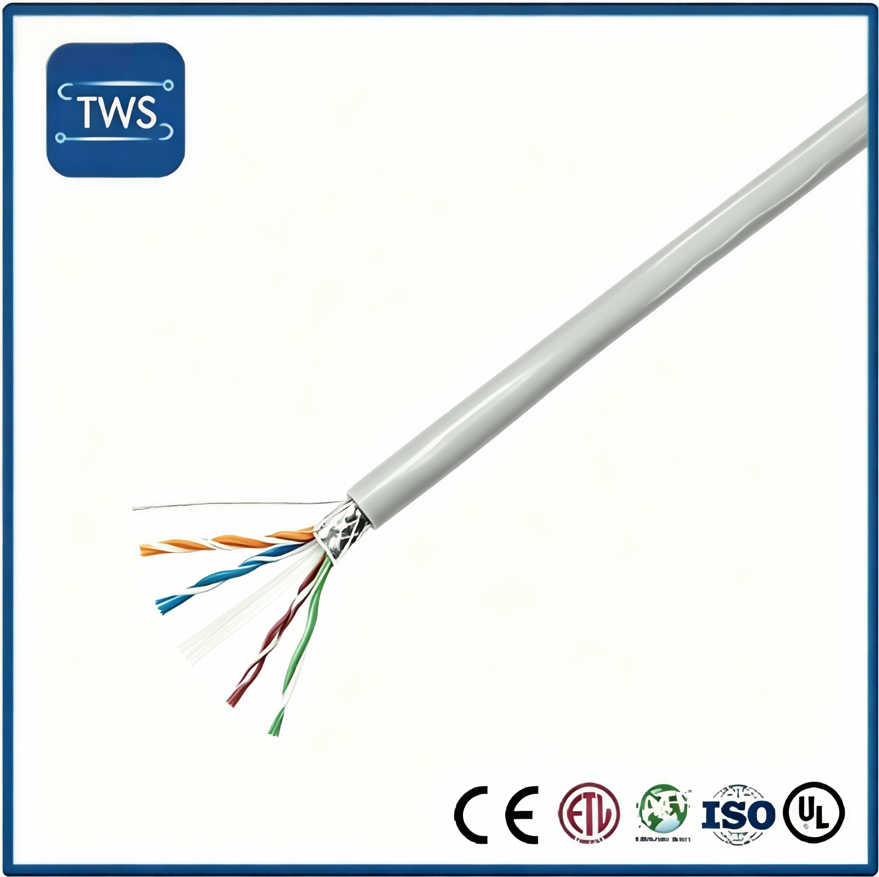 High Quality Hot Sale FTP CAT6A Cable for Home