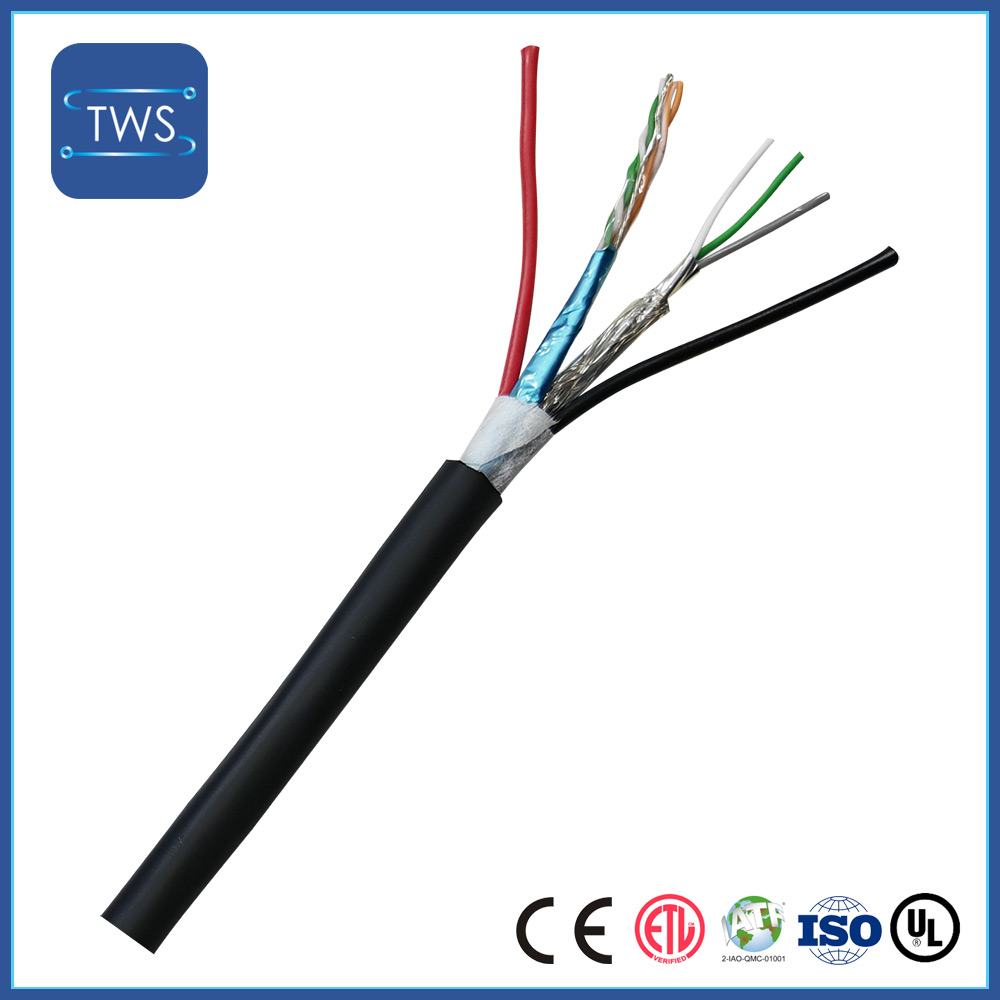 Automotive Composite Cable CAT5E + USB + Power Cable Bare Copper & Tinned Copper